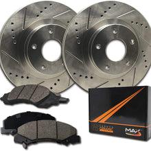 [Front] Max Brakes Premium XDS Rotors with Carbon Ceramic Pads KT006131