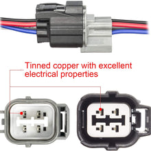 Extension Harness 4 Wires for Upstream Downstream O2 Oxygen Sensor Fit Honda Civic Accord CR-V Prelude Odyssey Pilot Acura MDX