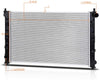 DPI-2768 Aluminum Core OE Factory Style Cooling Radiator Compatible with Mazda MPV AT 02-06