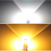 7441 7443 7444 Turn Signal White Yellow Amber Switchback Led Light Bulbs 22 SMD with Projector, for Standard Socket, Not CK, Pair of 2