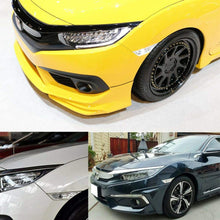 Overun 2pcs Replacement Smoke Lens Bumper Light Lamp Deflector Designed for 2016-2020 Civic