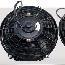 ALLOYWORKS 3 Row All Aluminum Radiator+3 X 9" Fans Shroud+Relay For 1991-2001 Jeep Cherokee XJ/Comanche Series 2.5 4.0L AT/MT