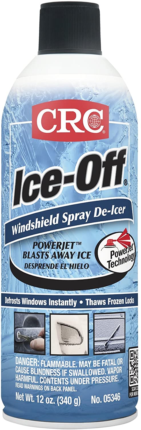 Ice-Off Windshield Spray De-Icer - 12 oz. ice-off spray dei [Set of 12]