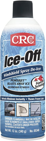 Ice-Off Windshield Spray De-Icer - 12 oz. ice-off spray dei [Set of 12]