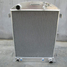 3 core Aluminum Radiator + FAN for FORD HI-BOY Grill Shells Chevy engine 1932 32