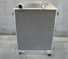 3 core Aluminum Radiator + FAN for FORD HI-BOY Grill Shells Chevy engine 1932 32