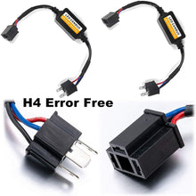 H4/9003 Canbus Decoder Upgraded H4 Led Resistor Resistor 9003 Anti-Flicker Harness 9003 Error Free Computer Warning Canceller LED Headlight Bulb