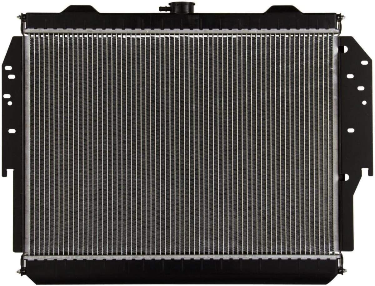 ZR AT Complete Radiator Replacement for D100 D150 D200 D250 D300 D350 D400 D450 RD200 Ramcharger W100 W150 W200 W250 W300 W350 3.9L 5.2L 5.9L V6 V8 Automatic Transmission with Oil Cooler