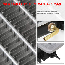 DPI 886 OE Style Aluminum Core High Flow Radiator Replacement for 88-91 Honda Civic/CRX AT/MT