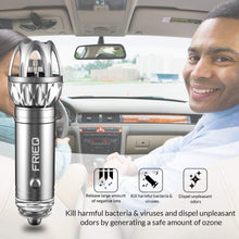 FRiEQ Car Air Purifier, Car Air Freshener and Ionic Air Purifier | Remove Dust, Pollen, Smoke and Bad Odors - Available for Your Auto or RV
