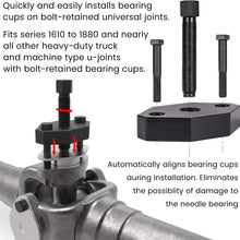 E-cowlboy U Joint Pullers Heavy Duty (Class 6-8) 10102 Universal Heavy Duty U-Joint Puller and 5192 Heavy-Duty Bearing Cup Installer