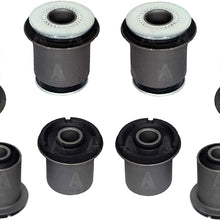 AUTOACER - 8 Piece Control Arm Bushing Set Front Upper Lower - Compatible With TOYOTA