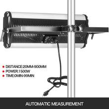 Mophorn Infrared Lamp 1500W Electric Heater 110V Heater Body Suit, Heater Lamp, Inflatable Paint Booth for Far Infrared Radiation Heating, Infrared Heater Lamp 1-15min Drying Time for Drying Equipment