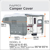 Classic Accessories Over Drive PolyPRO3 Deluxe Camper Cover, Fits 6' - 8' Campers (80-396-301001-RT)