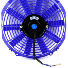 DNA Motoring RAF-12-RD+FMK-X2 2Pcs 12" Inch Electric Radiator Cooling Fan kit (Red)
