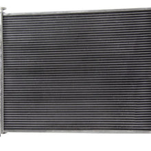 CoolingSky Full Aluminum Engine Radiator for Dodge Ram 1500/2500/3500 Pickup Truck 5.7L V8 2003-2009