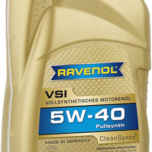 RAVENOL J1A1538 VSI 5W-40 Fully Synthetic Motor Oil (1 Liter)
