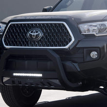 Armordillo USA 7176720 AR Series Bull Bar W/LED Fits 2005-2015 Nissan Xterra - Matte Black W/Aluminum Skid Plate