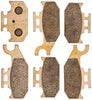 NICHE Brake Pad Kit For Can-Am Commander 705600398 705601147 705600014 705600350 Complete Ceramic