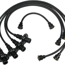 IAP Performance 111998031A Ignition Wire Set (Black for VW Beetle)