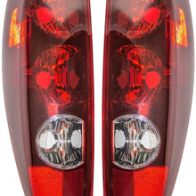 2004-2012 Chevrolet/Chevy Colorado & GMC Canyon, 2006 Isuzu i-280 i-350, 2007-08 i-290, i-370 Taillight Taillamp Rear Brake Tail Light Lamp Pair Set Right Passenger And Driver Side (2012 12 2011 11 2010 10 2009 09 2008 08 2007 07 2006 06 2005 05 2004 04)