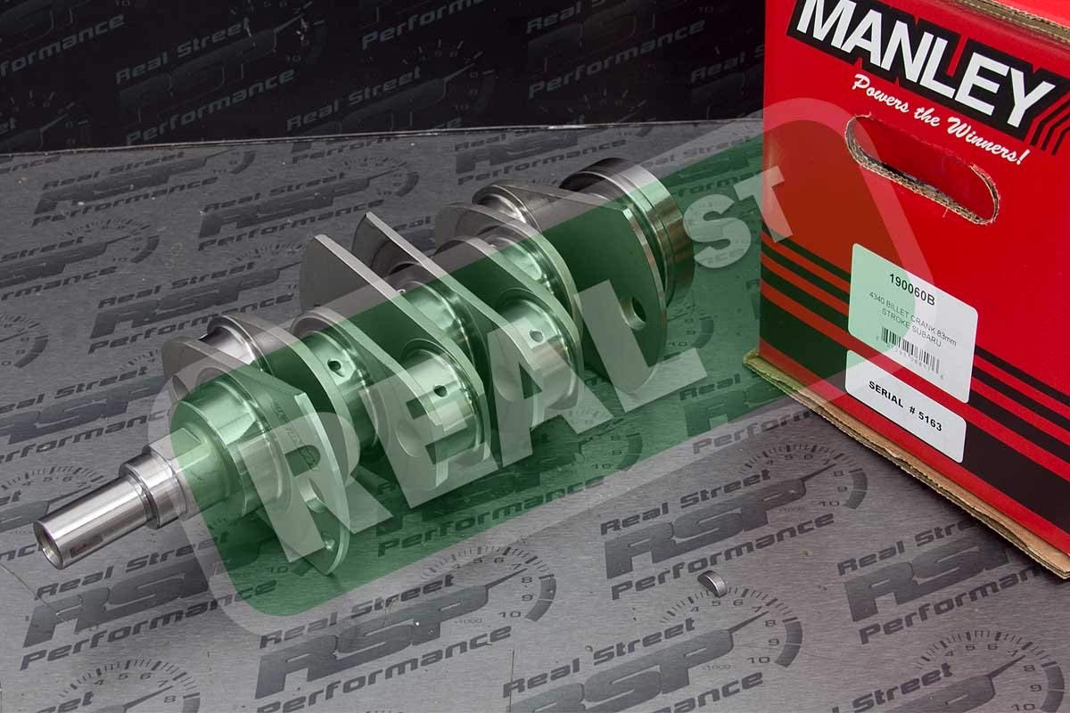 Manley 83mm Stroke Stroker 4340 BILLET Crankshaft fits Subaru EJ20 EJ25 190060B