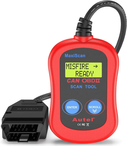 Autel MS300 Universal OBD2 Scanner Car Code Reader, Turn Off Check Engine Light, Read & Erase Fault Codes, Check Emission Monitor Status CAN Vehicles Diagnostic Scan Tool