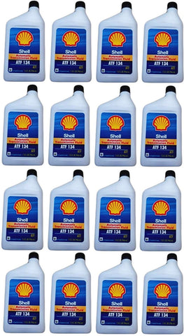 Shell ATF 134 Mercedes Benz Transmission Fluid 236.14 236.12 X16 QT (1 Case + 4 Bottles)