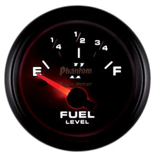 Auto Meter 7513 Phantom II 2-1/16" 0-90 ohms Short Sweep Electric Fuel Level Gauge for GM