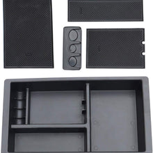 Center Console Organizer Tray for 2015-2018 Silverado Tahoe Suburban GMC Sierra Yukon/XL,GM Vehicles Accessories-Replaces 22817343