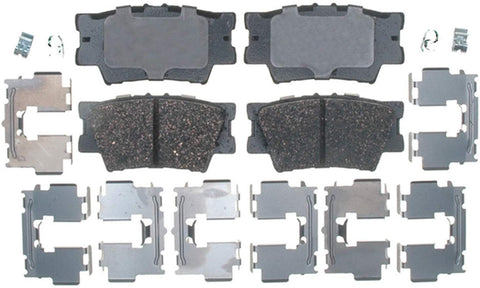 ACDelco 17D1212CH Professional Ceramic Rear Disc Brake Pad Set