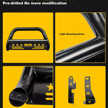 KYX Bull Bar for 1999-2006 Chevy Silverado 1500/GMC Sierra 1500, for 2000-2006 Tahoe/Suburban/Yukon/Yukon XL1500, 2002-2006 Avalanche 1500, 3" Brush Push Grille Guard Front Bumper