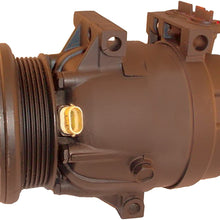 ACDelco Gold 15-21214 Air Conditioning Compressor, Remanufactured