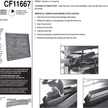 FRAM Fresh Breeze Cabin Air Filter Replacement for Car Passenger Compartment w/Arm and Hammer Baking Soda, Easy Install, CF8644A for Select Volkswagen and Audi Vehicles , white