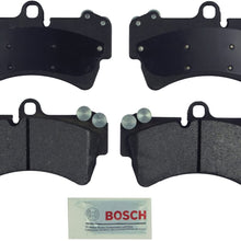 Bosch BE1014 Blue Disc Brake Pad Set for 2007-15 Audi Q7, 2003-10 Porsche Cayenne, and 2004-10 Volkswagen Touareg - FRONT