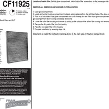 FRAM Fresh Breeze Cabin Air Filter Replacement for Car Passenger Compartment w/ Arm and Hammer Baking Soda, Easy Install, CF11182 for Select Acura and Honda Vehicles