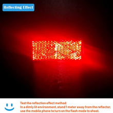 WELNENT E-Mark DOT 4A CCC 2pcs Rectangle Reflector Self Adhesive Stick on Trailer Driveway Mailbox (Amber)