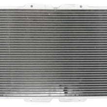 Radiator Aluminum Core Plastic Tank Compatible with 1995-1999 Subaru Legacy With Transmission Cooler