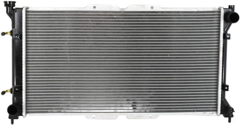 Radiator Aluminum Core Plastic Tank Compatible with 1995-1999 Subaru Legacy With Transmission Cooler