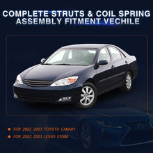 AUTOSAVER88 Complete Struts Front & Rear Coil Spring Assembly 171490 171491 171492 171493 Compatible with 2002 2003 Lexus ES300 & Toyota Camry 4pcs