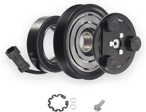 AC A/C Compressor Clutch Coil Assembly Kit 55111400AA TEM255275 67184 55111400AB Replacement for JEEP LIBERTY 2006 2007 2008/ DODGE NITRO 2007 2008