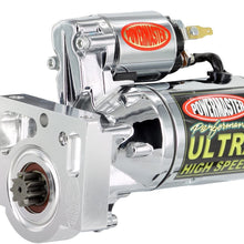 Powermaster 19451 Chrome Alternator (Ultra HS Pont & Olds V8 1965-81 exc.301 with billet Black 2.2kw)