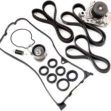 ANPART Timing Belt Kit Fit For 2001-2005 Honda Civic Timing Belt Water Pump Tensioner Gasket Set