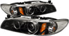 Spyder 5011718 Pontiac Grand Prix 97-03 1PC Projector Headlights - LED Halo - Black - High 9005 (Included) - Low H1 (Included)