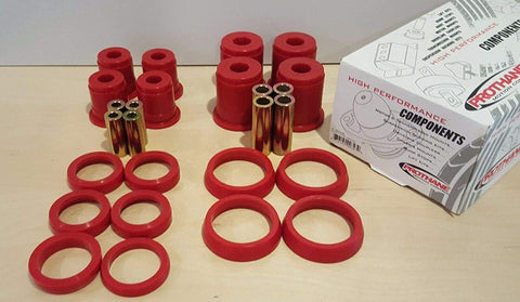 for 97-06 Jеер Wrangler TJ Front or Rear Control Arm Bushing Kit (RED)