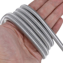 SHINEHOME 8 Ft. Rust-resisting Galvanized Steel Protector for 1/4" Brake Line Tubing Coil Roll
