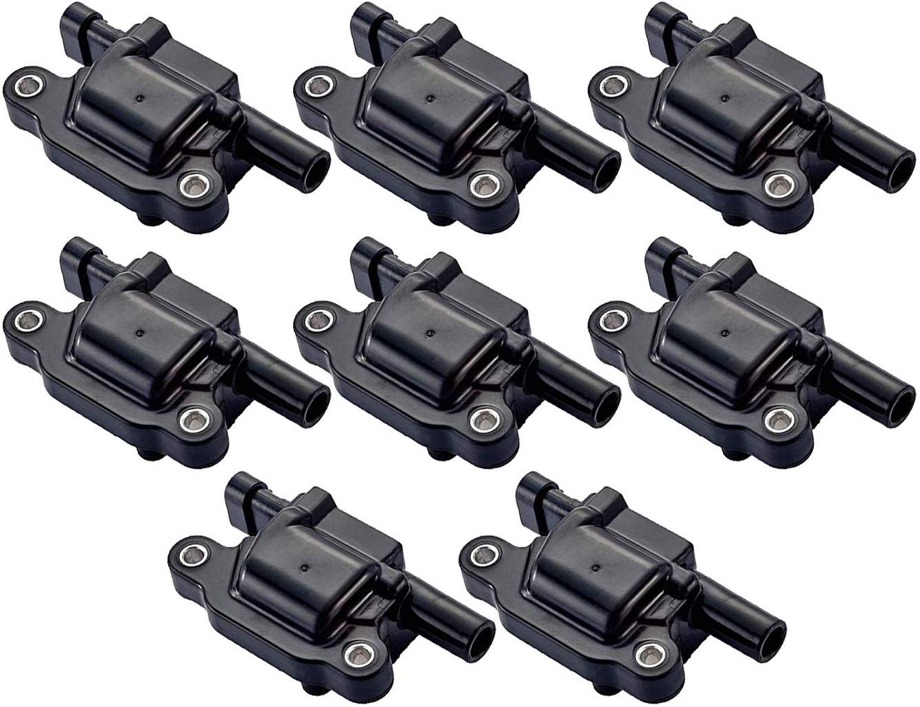 Pack of 8 Ignition Coils for - Cadillac Chevy GMC Pontiac - G8 Grand Prix H3 Tahoe Yukon Silverado Impala Trailblazer Avalanche 5.3L 6.0L V8-12611424 12570616 8125706160 D510C