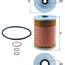 MAHLE Original OX 32D Oil Filter
