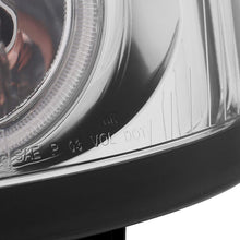 AmeriLite Projector Headlights Chrome (CCFL Halo) for Cadillac CTS - Passenger and Driver Side