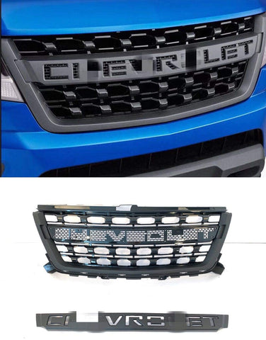 VZ4X4 Front Grille Fit for Chevrolet Colorado 2016-2020 0e Style 84431359 Black Grill (NOT FIT ZR2) US